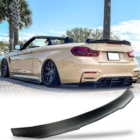 Amazon MCARCAR KIT Carbon Fiber Trunk Spoiler For BMW 4 Series F33