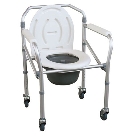 China Aluminum Folding Commode Chair Manufacturer And Supplier Jianlian