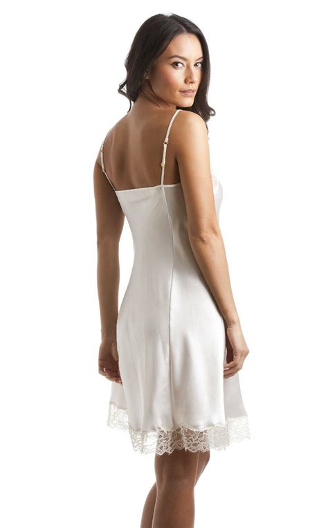 Sulis Silk Helena Pure Silk Lace Slip Chemise Bridal Made In Britain Ebay