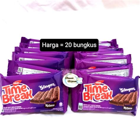 Jual TIME BREAK Richoco Richeese Nabati 20 X 20g Shopee Indonesia