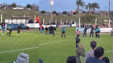 Repudiable Un Rbitro Fue Agredido Por Jugadores Mujeres Y Hasta