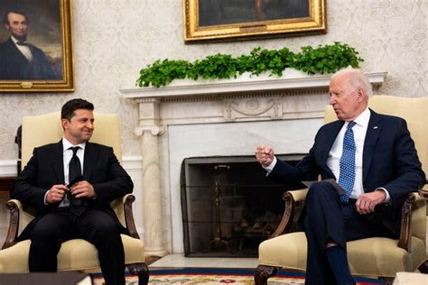 Biden Affirms Support For Ukraine Against Russian Aggression The