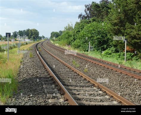 Schienen für den Schienenverkehr der Deutschen Bundesbahn Rails for