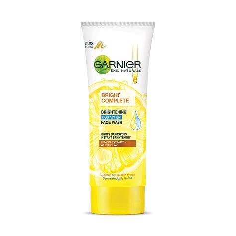 Buy Garnier Bright Complete Brightening Duo Action Face Wash G