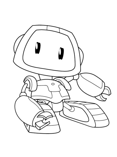 Boogie Bot Poppy Playtime Coloring Page Coloring Pages