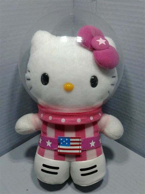 Hello Kitty Astronaut - 10" plush with helmet - NASA Kennedy Space ...