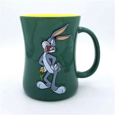 Warner Bros Kitchen Looney Tunes Bugs Bunny 3d Embossed Coffee Mug Cup By Xpress 207 Warner