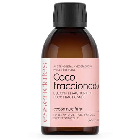 Aceite De Coco L Quido Fraccionado Essenciales