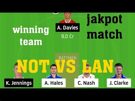 NOT Vs LAN NOT Vs LAN DREAM11 NOT Vs LAN DREAM11 TEAM NOT Vs LAN