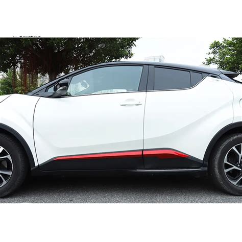 For Toyota Chr C Hr Side Door Body Molding Line Cover