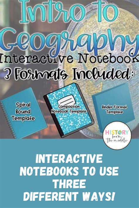 Geography Interactive Notebook Print Only Version Geography