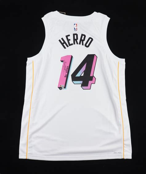 Tyler Herro Signed Heat Jersey Inscribed "Boy Wonder" (Beckett & Herro) | Pristine Auction