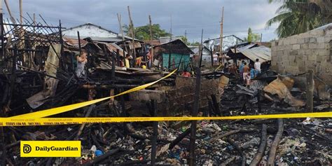 Fire Razes 13 Houses Storage Room Daily Guardian