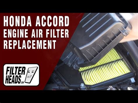 How To Replace Air Filter Honda Accord 2008 Honda Air Cabin