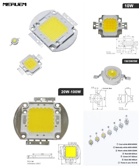 Visit To Buy High Power Led Lamp Epistar Chip Various Color W W W