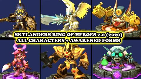 Skylanders Ring Of Heroes New Game All Characters All