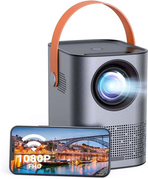 Amazon.com: Projector,1080P Portable Projector with Android TV System ...