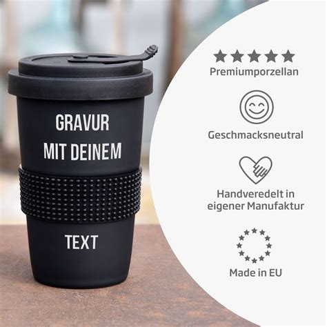 Personalisierter Coffee To Go Becher Mahlwerck Shop