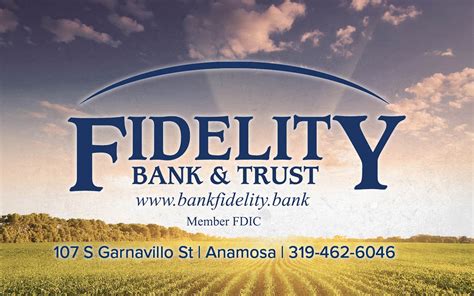 Fidelity Bank And Trust Anamosa Chamber