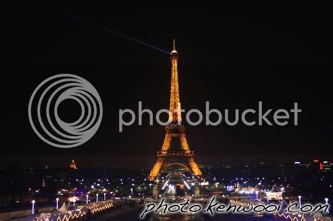 photo.kenwooi: Eiffel Tower Paris: Night View