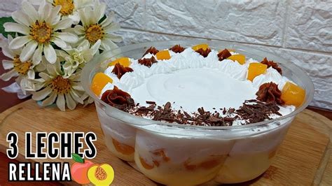 Torta De Leches Rellena En Envase Tipo Domo Artesanos Baker Youtube