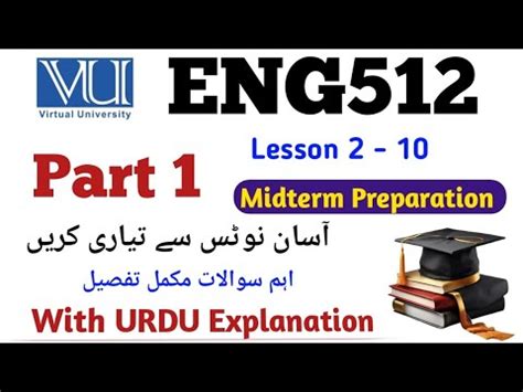 Eng512 Lesson 2 10 Eng512 Midterm Preparation 2024 Eng512 Mid