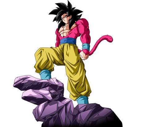 10 Dibujos De Dragon Ball Gt Goku Ssj4 Images