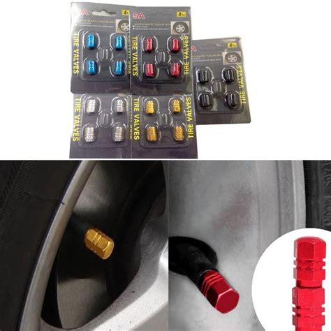 Pi Ces Ensemble Auto Accessoires Universel Roue Pneu Pi Ces Alliage