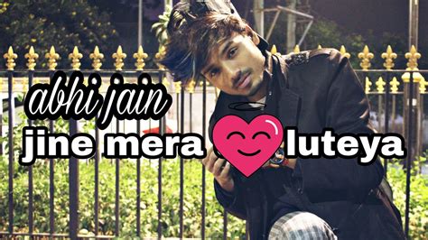 Jine Mera Dill Luteya Jazzy B Dance Cover Abhi Jain Youtube