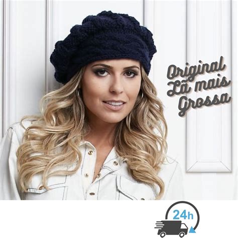 Touca Boina Feminina Beanie Gorro Frio Inverno Tran Ada Linda L Frio