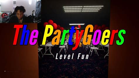 The Partygoers Escape The Backrooms Level Fun Multiplayer Youtube