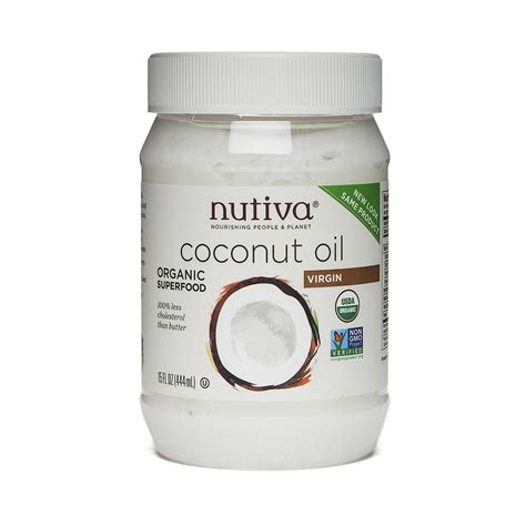 15 Oz Organic Virgin Coconut Oil By Nutiva Thrive Market