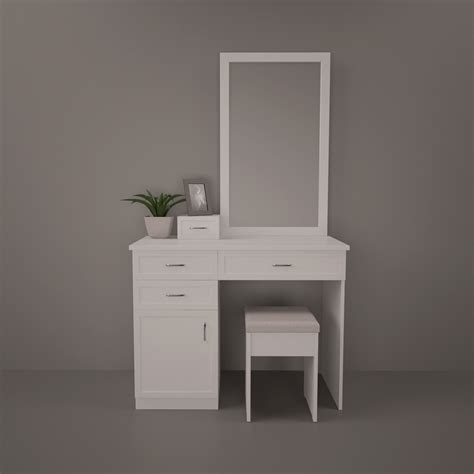 3d Dressing Table Model Turbosquid 1221277