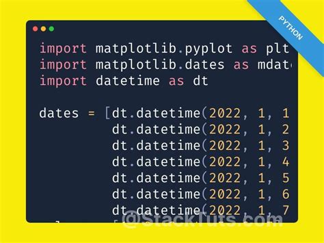 Datetime How To Plot Timestamps In Python Using Matplotlib Stack Hot