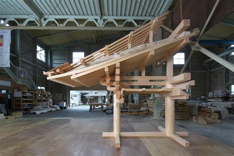 new york's japan society exhibits traditional japanese carpentry tools in set by sou fujimoto ...