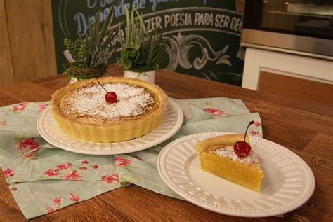 Torta Doce de Grão de Bico Band Receitas