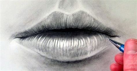 How to draw a Realistic Mouth & Lips | Drawing portret / eye / mouth / nose | Pinterest | Lips