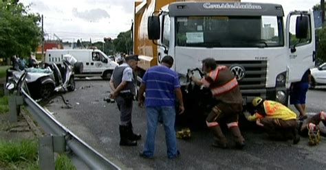 G1 Acidente Deixa Dois Mortos Na Rodovia Raposo Tavares Em SP