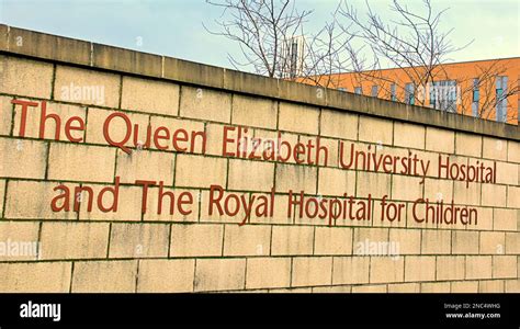 Glasgow Scotland Uk 14th February 2023 Queen Elizabeth University