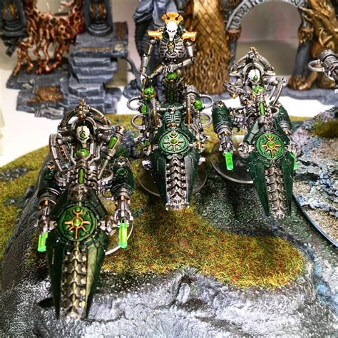 Necron Tomb Blades Conversion In Triarch Theme Theminicollector76