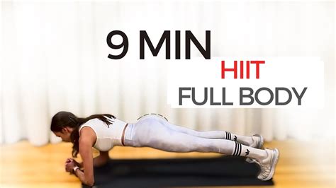 Min Hiit Full Body Workout No Equipment Cardio At Home