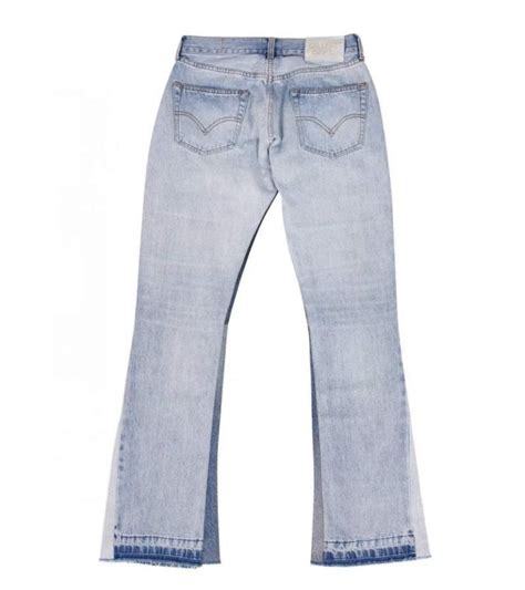 Buy Replica Gallery Dept La Flare Distressed Jeans In Blue Buy