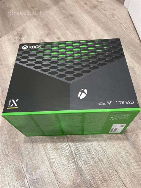 Xbox Series X Konsole Skelbiu Lt