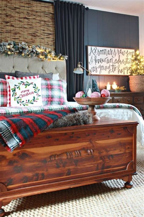 50 Adorable Christmas Bedroom Décor Ideas Digsdigs