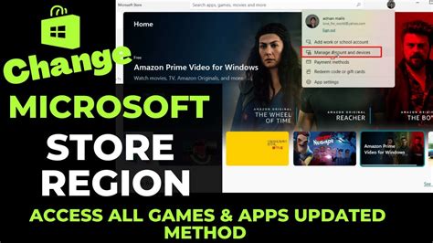 How To Change Microsoft Store Region Updated Change Microsoft