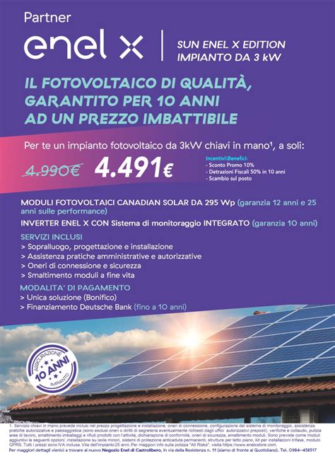 Offerta Per Impianto Fotovoltaico 3kW Ufficio Energia