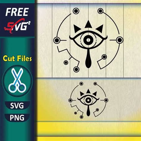 Sheikah Symbol Svg Free The Legend Of Zelda Svg