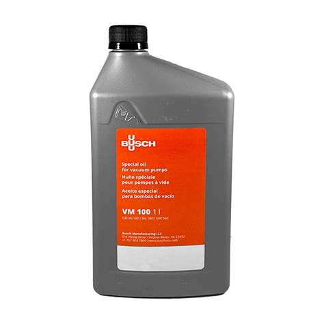 Busch Vm Oil Liter Replaces R Oil Jvr Industries Inc