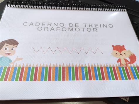 CADERNO DE TREINO GRAFOMOTOR ANIELE PRISCILA ORLANDO Hotmart