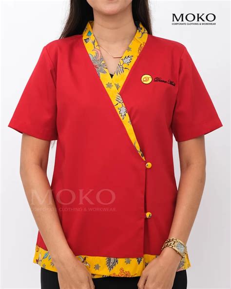 Baju Batik Seragam Kantor Moko Garment Indonesia